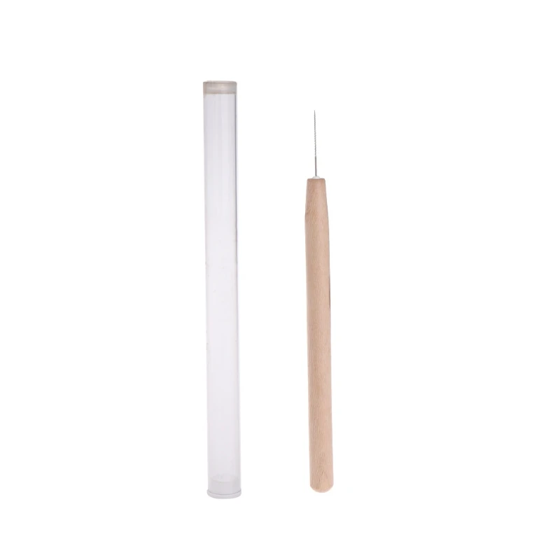 Ювелирные изделия бусины увеличитель инструмент деревянная ручка отверстия