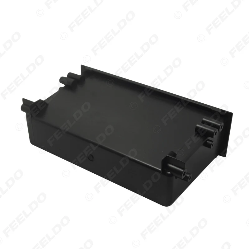 FEELDO 1DIN Car Stereo Radio Refitting Dashboard Installation Mounting Trim Fascia Storage Box Spacer For Toyota #HQ1531 | Автомобили и
