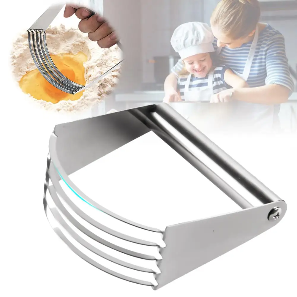 Измельчитель для теста из нержавеющей стали с 5 лезвиями | Дом и сад