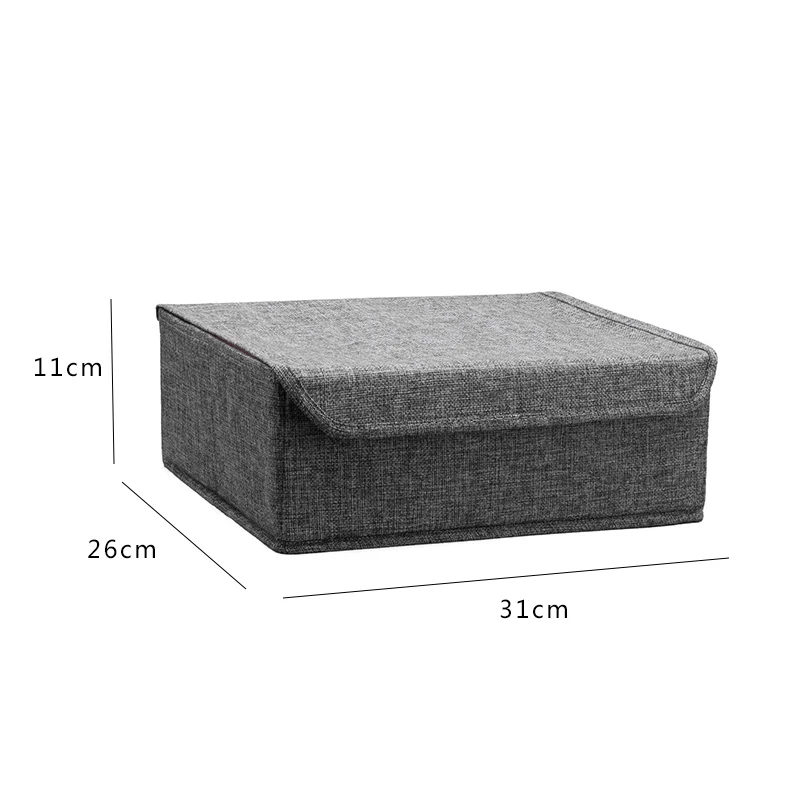 Органайзер для нижнего белья с выдвижными ящиками большая тканевая корзина