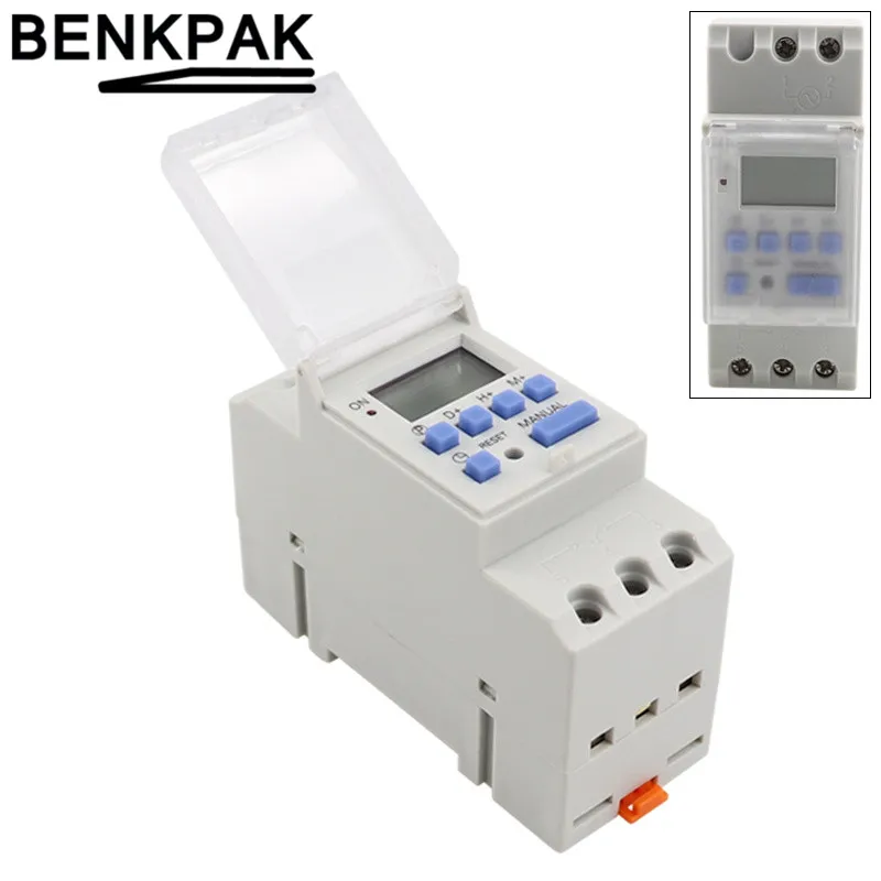 THC15A 16A 220V Реле времени на Din-рейку программируемый электронный звонок |