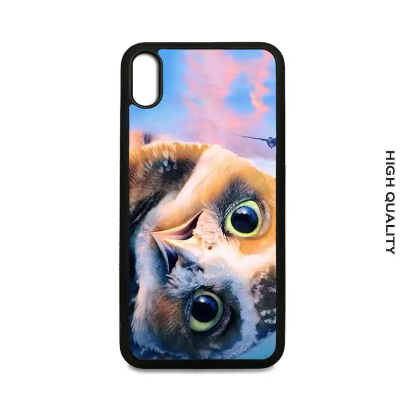 

High Quality Animal Owl Soft TPU Hard PC Mobile Phone Case For Samsung S9 S10 S20 Plus S21 S30 Ultra S7 S8 S10e Note 9 20 Cover