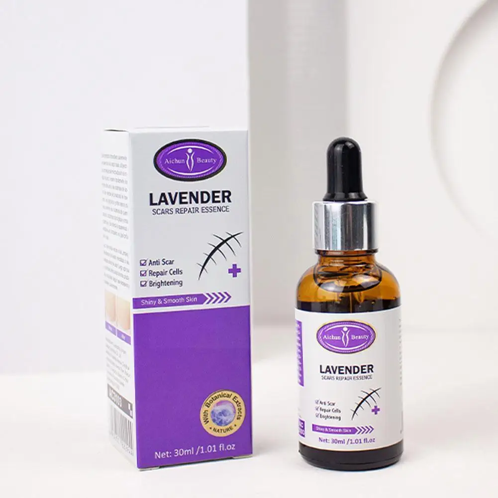 

30ml Lavender Repair Lotion, Imprint Lightening Body Essence Body Skin Care Lotion B0A8