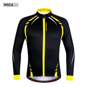 WOSAWE Cycling Jackets Windproof Long Sleeve Jersey MTB Bike Bicycle ciclismo Reflective Fleece Cycl