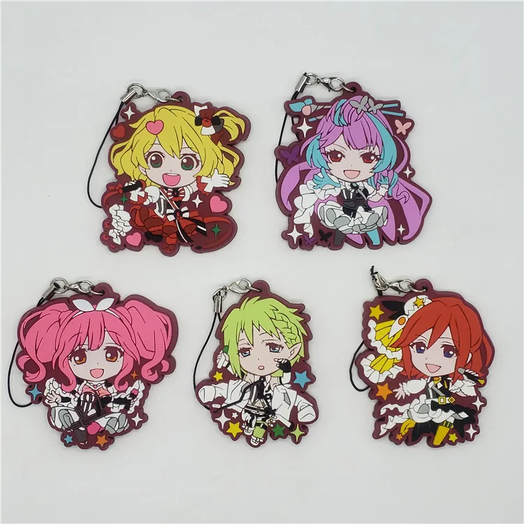 Макросс Дельта аниме брелок супер размер крепость Macross резиновый ремешок |