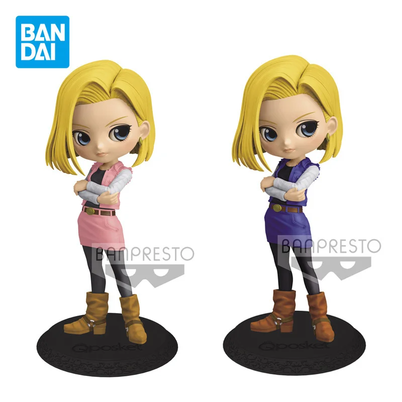 Фигурка Bandai из аниме Драконий жемчуг Z Q на базе Android 18 фигурка детские игрушки