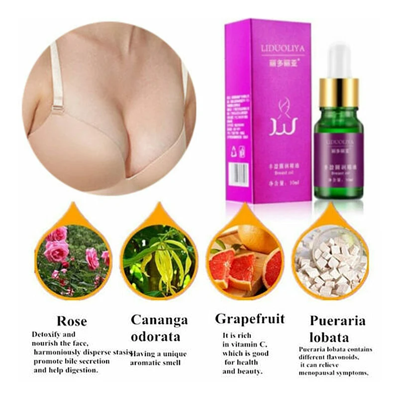 Крем для укрепления груди безопасный крем быстрого роста большой бюст 10 мл