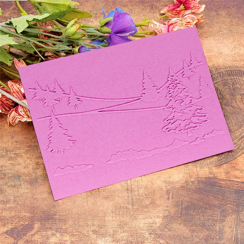 10 5x14 8 см hill бумажной папки для тиснения Пластик Скрапбукинг DIY шаблон Fondant