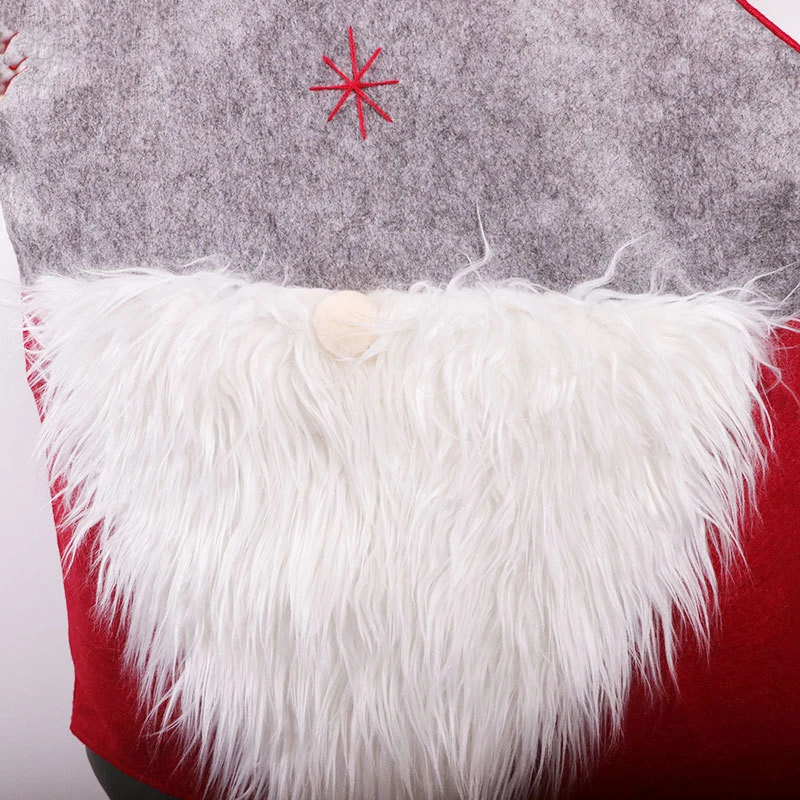 

Santa Claus Hat Chair Cover 2PCS/LOT Merry Christmas Decorations For Home Christmas Ornaments New Year 2021 Navidad Xmas Gift