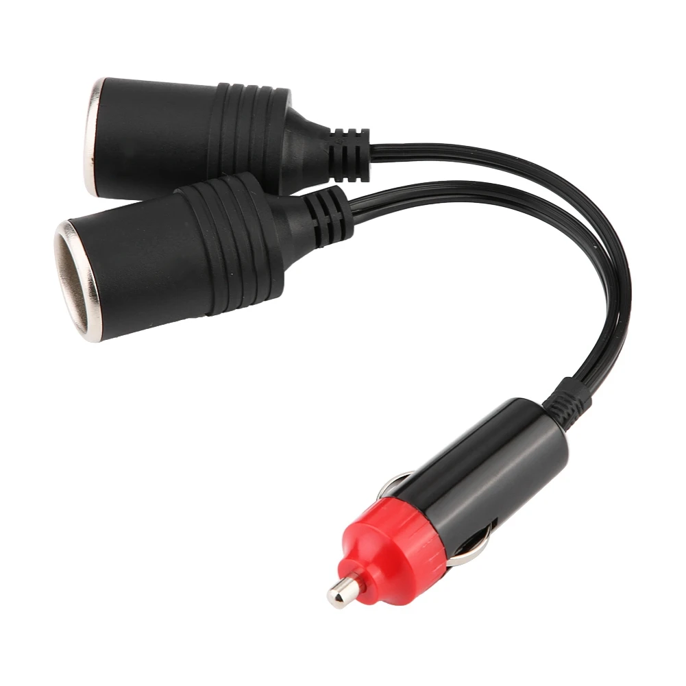 

Universal DC12-24V 2 Way Car Cigarette Lighter Power Adapter High Quality Plug Fit For Car RV SUV Racing Car Truck