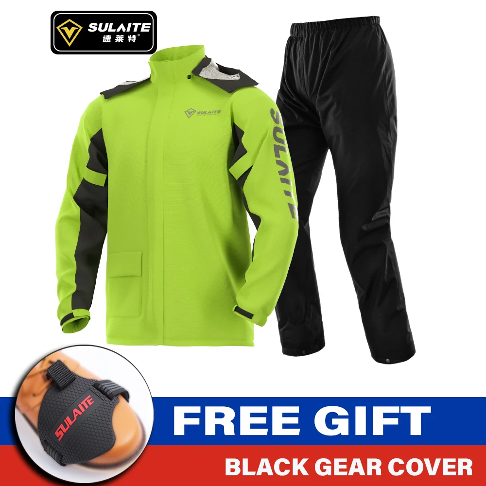 Мотоциклетный дождевик SULAITE для мужчин и женщин уличная одежда комбинезон
