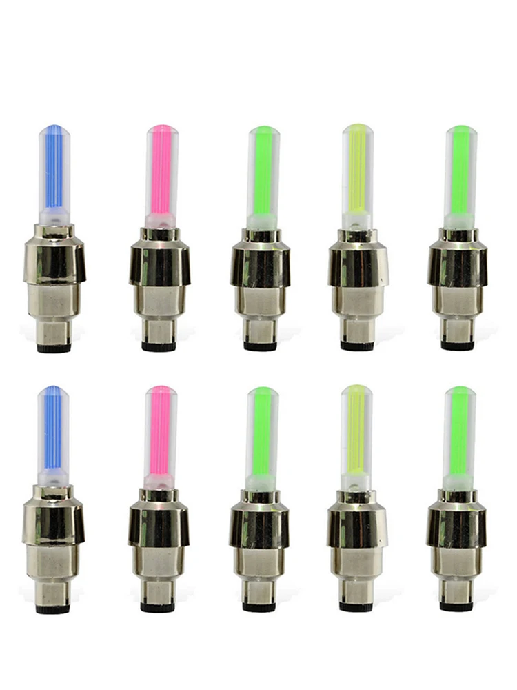 10 шт. неоновые светодиодсветодиодный лампы для велосипедных шин|Велосипедная