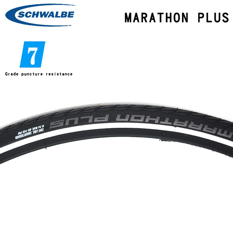 Шина для инвалидной коляски Schwalbe marathon plus 24 дюйма серая черная 26*1 00 стальная