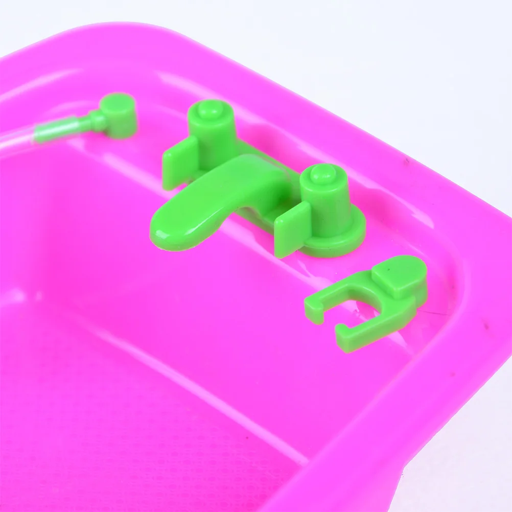 Милые детские игрушки игровой домик для ванной кукла аксессуары малоенькая