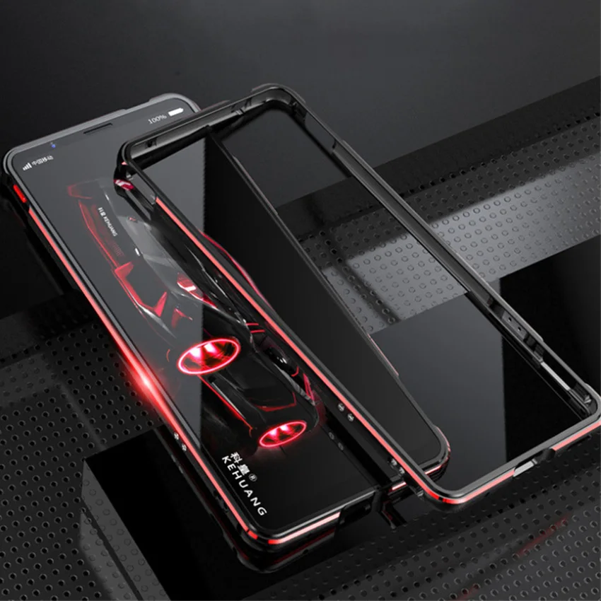 Nubia Red Magic 3 чехол металлический каркас двойной цвет Алюминиевый Бампер Защитный чехол для Красный волшебный 3 Чехол