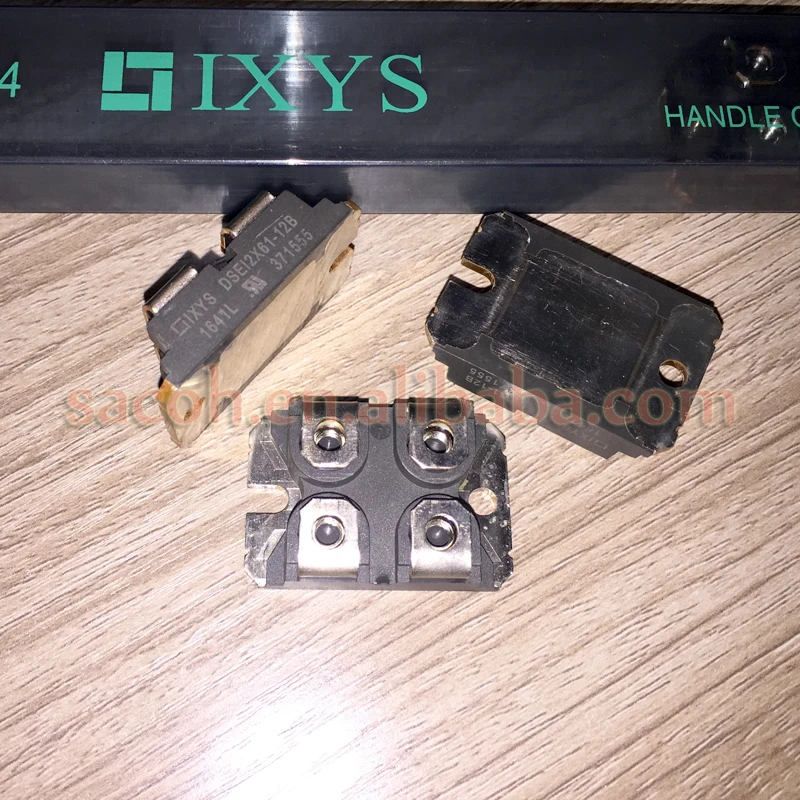 

1PCS/lot New OriginaI DSEI2X61-12B DSEI2X61-12A DSEI2X61-10B DSEI2X61-10A SOT-227B 2X60A 1200V Fast Recovery Epitaxial Diode New