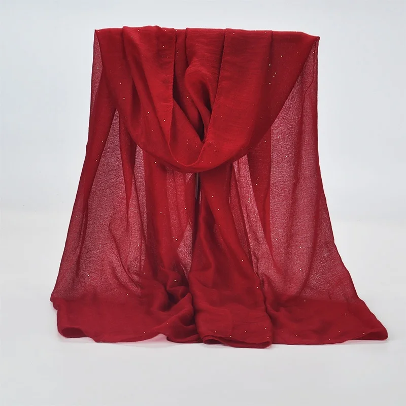 20 Цвета Женская Мода блестками черного цвета Красота пряжа однотонные с