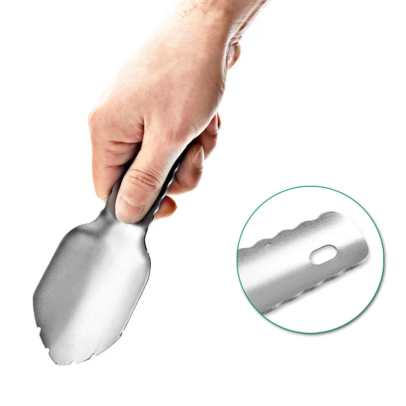 

Ultralight Shovel Garden Tools Stainless Steel Garden Shovel Outdoor Mini Backpacking Potty Trowel Camping Gardening Farming