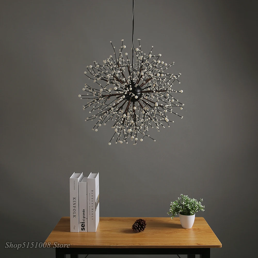 Современные подвесные светильники с одуванчиком винтажные лофт светодиодные