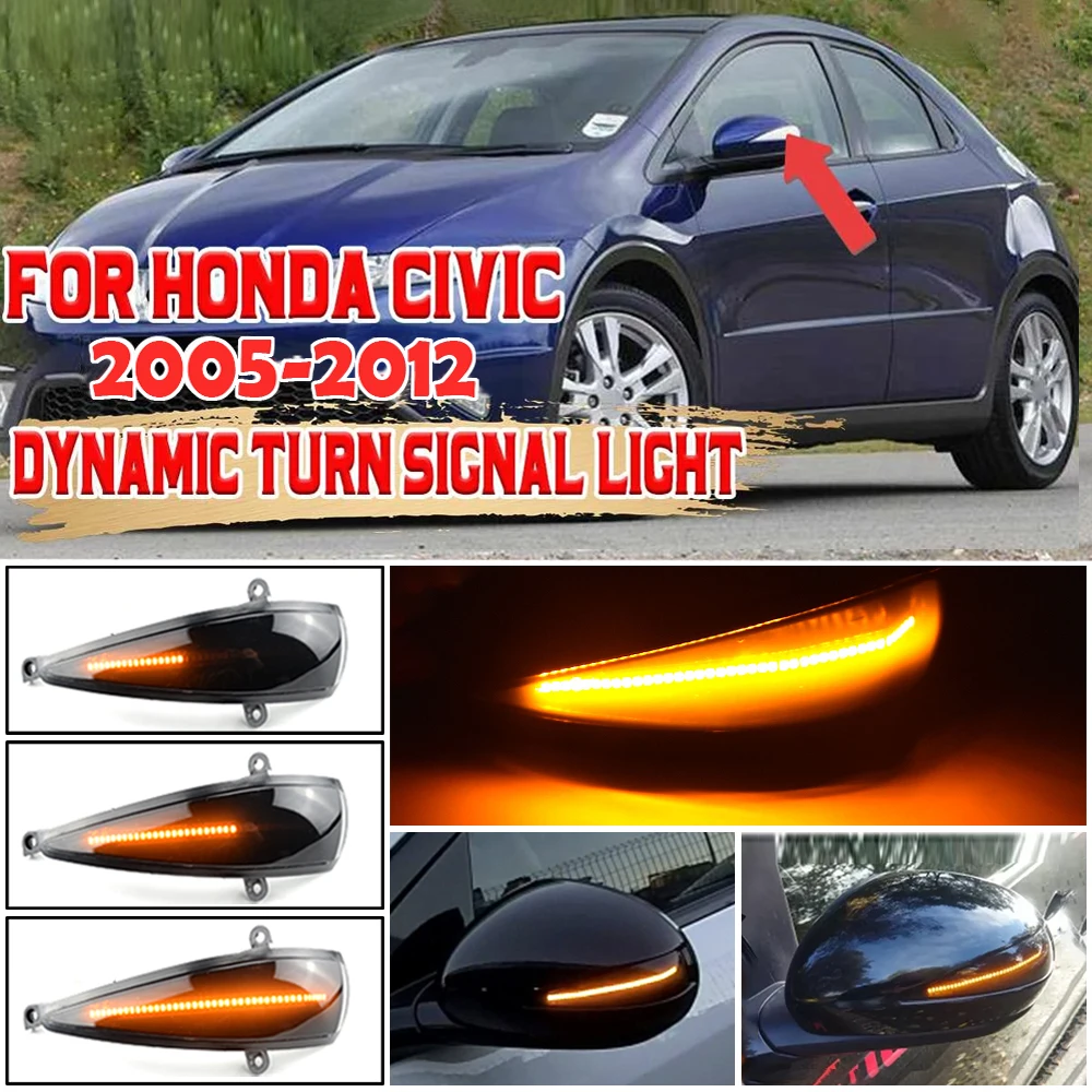 2 шт. поворотники для Honda Civic MK8 тип S R FN FK 1 3 |
