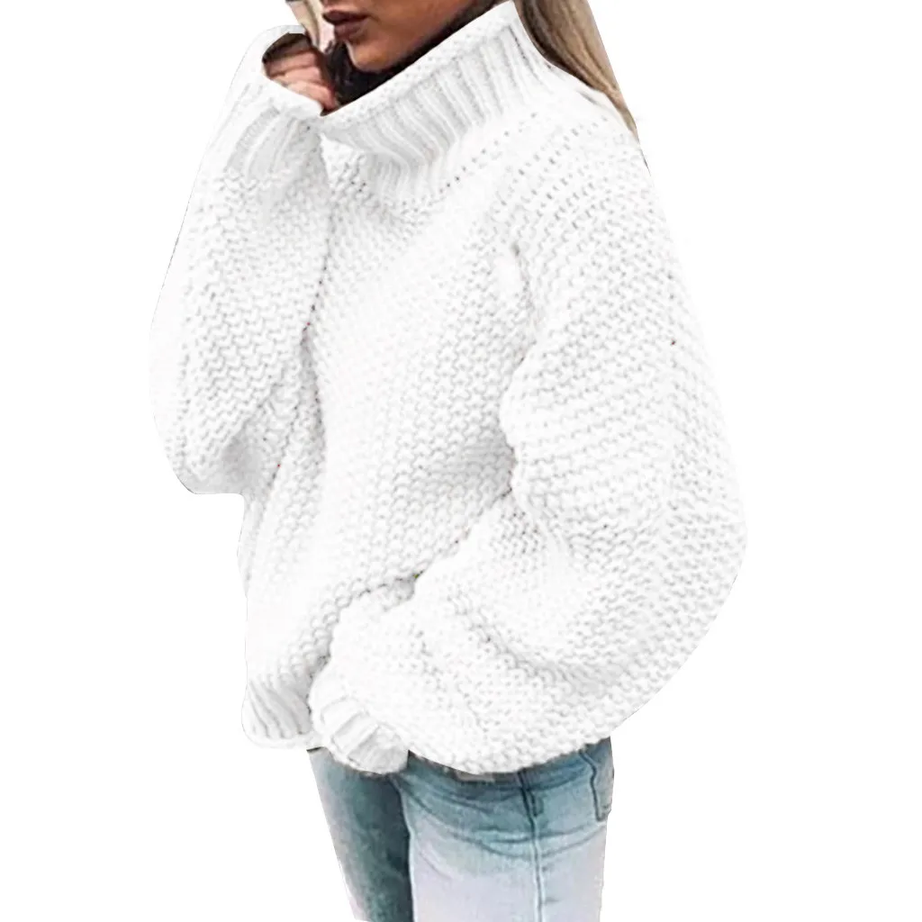 New Korean Style Knit Women Sweater Tops Female Autumn Long Sleeve Pullover Basic Sweaters | Женская одежда