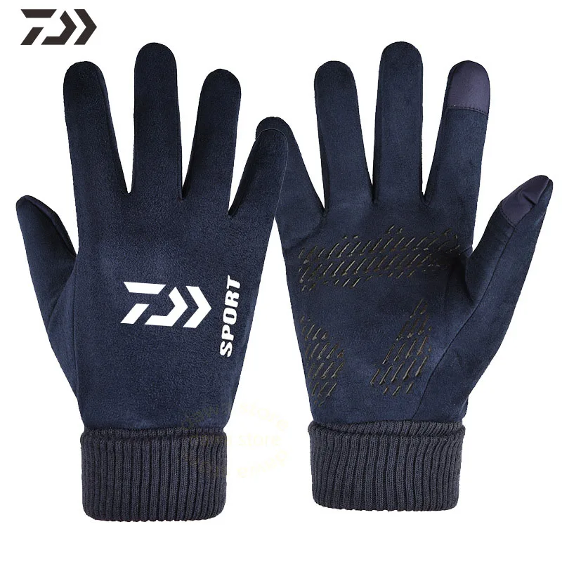Новые осенне зимние лыжные перчатки противоскользящие термостойкие прочные