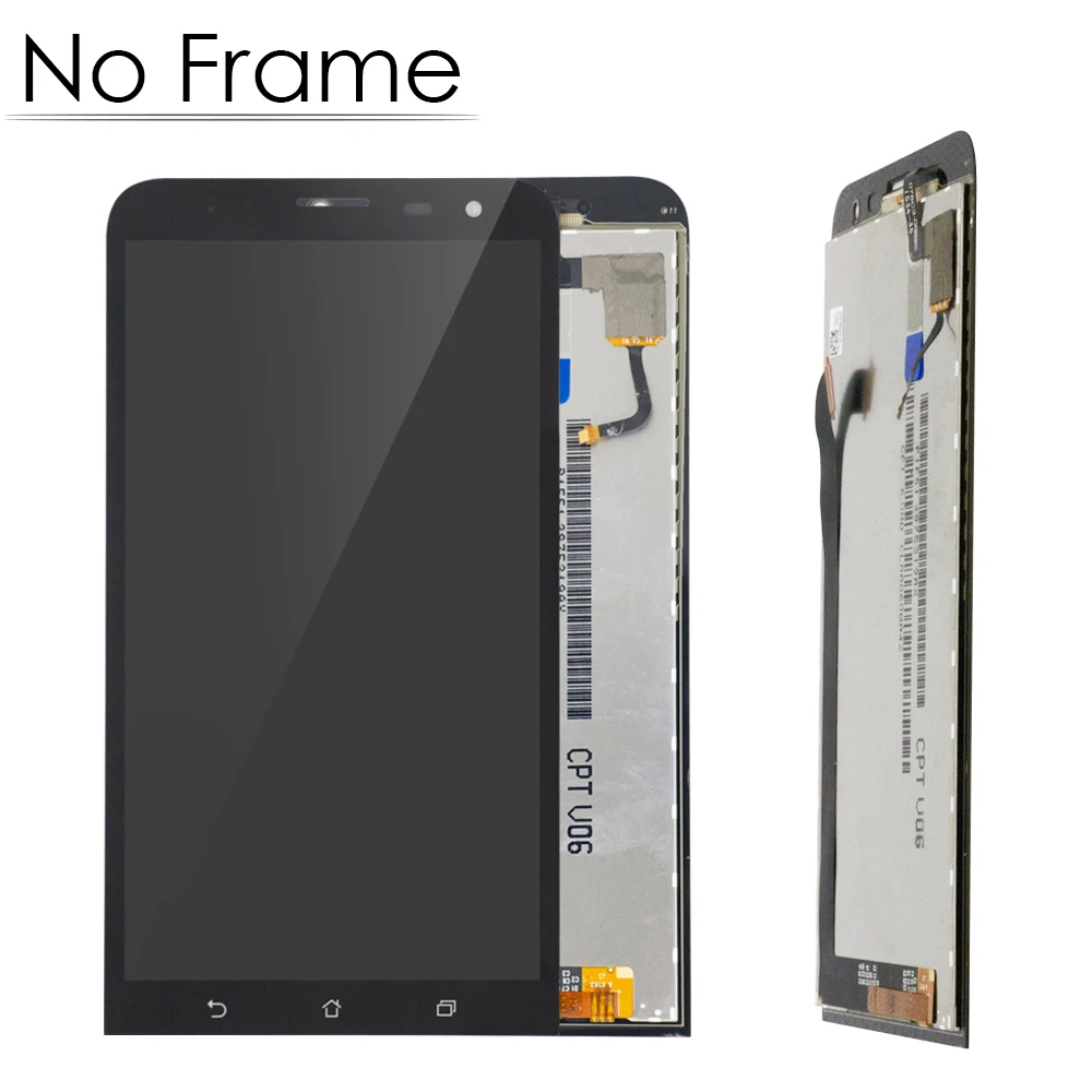 6,0 'оригинальный с рамкой для ASUS ZenFone 2 Laser LCD Z00MD ZE600KL ЖК-дисплей сенсорный экран дигитайзер в сборе Замена
