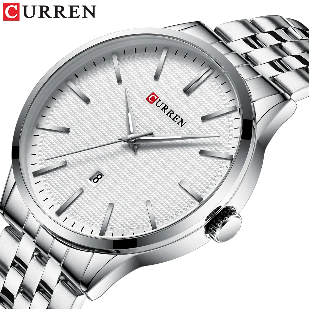 

Men's Watch Waterproof Quartz Steel Belt Watch Business Calendar Men's Watch Watch Unique Watch Casual Fashion Watch