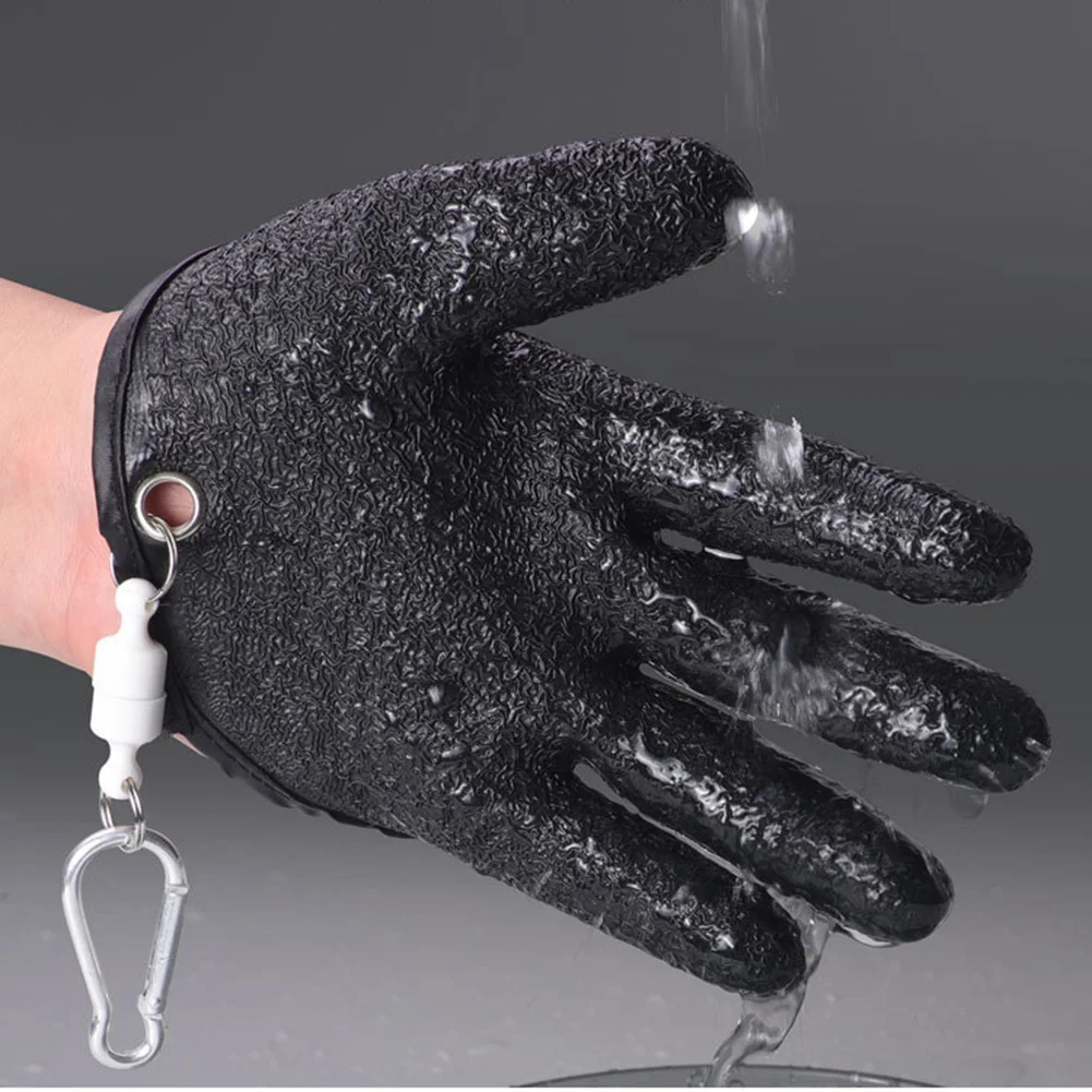 

Magnetic hook Glove 1PC Dry quick Outdoor Non-slip Fishing Left / Right