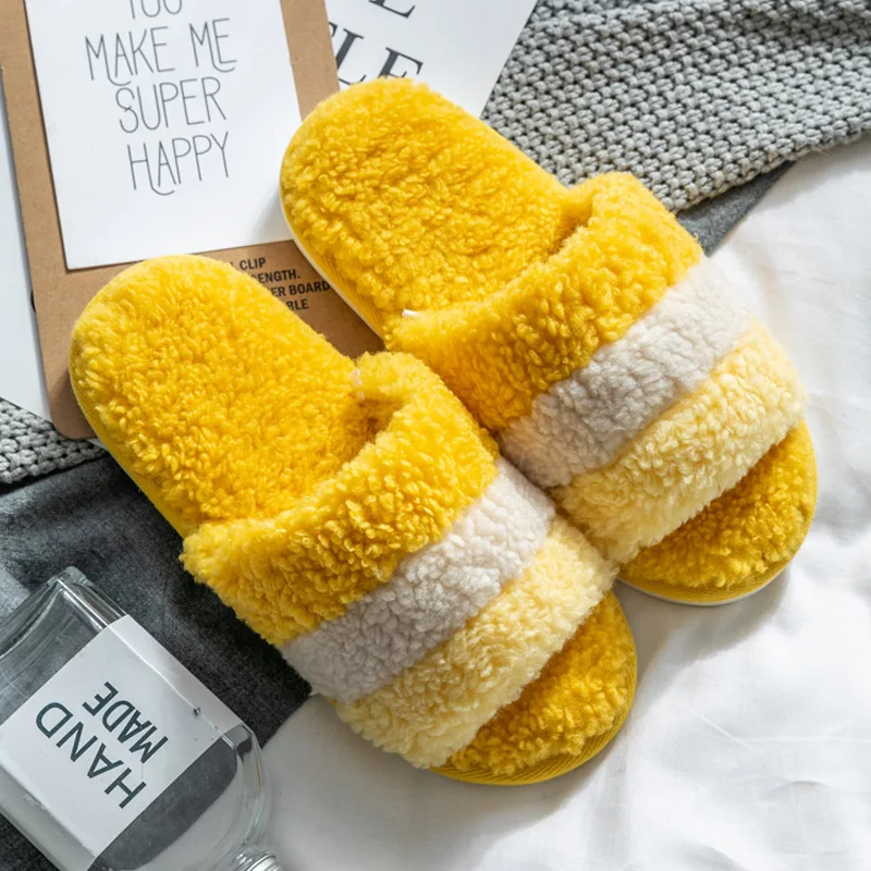 2020 горячая распродажа Женские тапочки для мужчин и пар теплые Нескользящие