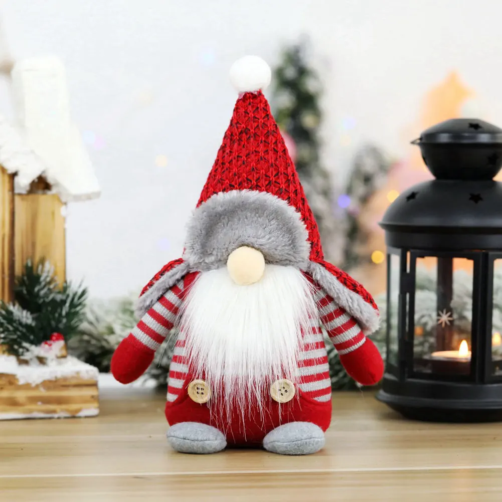 Christmas Gnome Faceless Doll Merry Decorations For Home CHristmas Ornament Xmas Navidad Natal New Year 2022 Gifts | Дом и сад