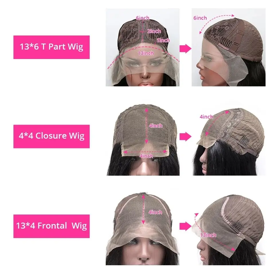 

Lace Front Human Hair Wigs Peruvian Loose Deep Lace Frontal Wigs Pre Plucked With Baby Hair Lace Front Wigs for Women Black