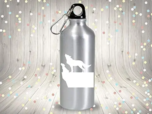 

Novelty Creative Car Stickers Two Wolves Waterproof Cover Scratches Window Decal KK Vinyl Motorcycle Accessories PVC 12cm X 12cm
