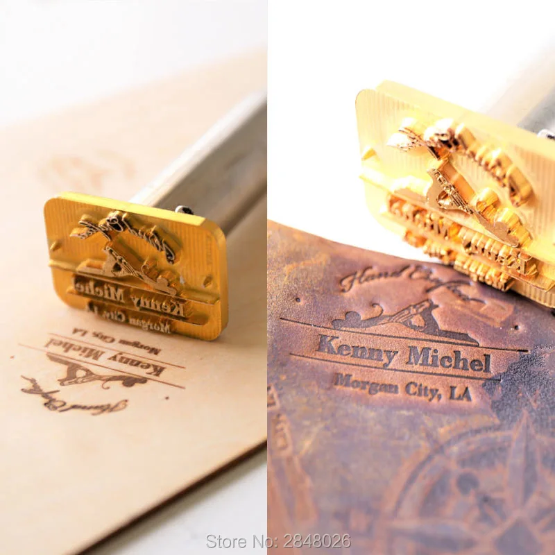 Изготовленный на заказ логотип ручной работы/дерево брендинг железо/стейк