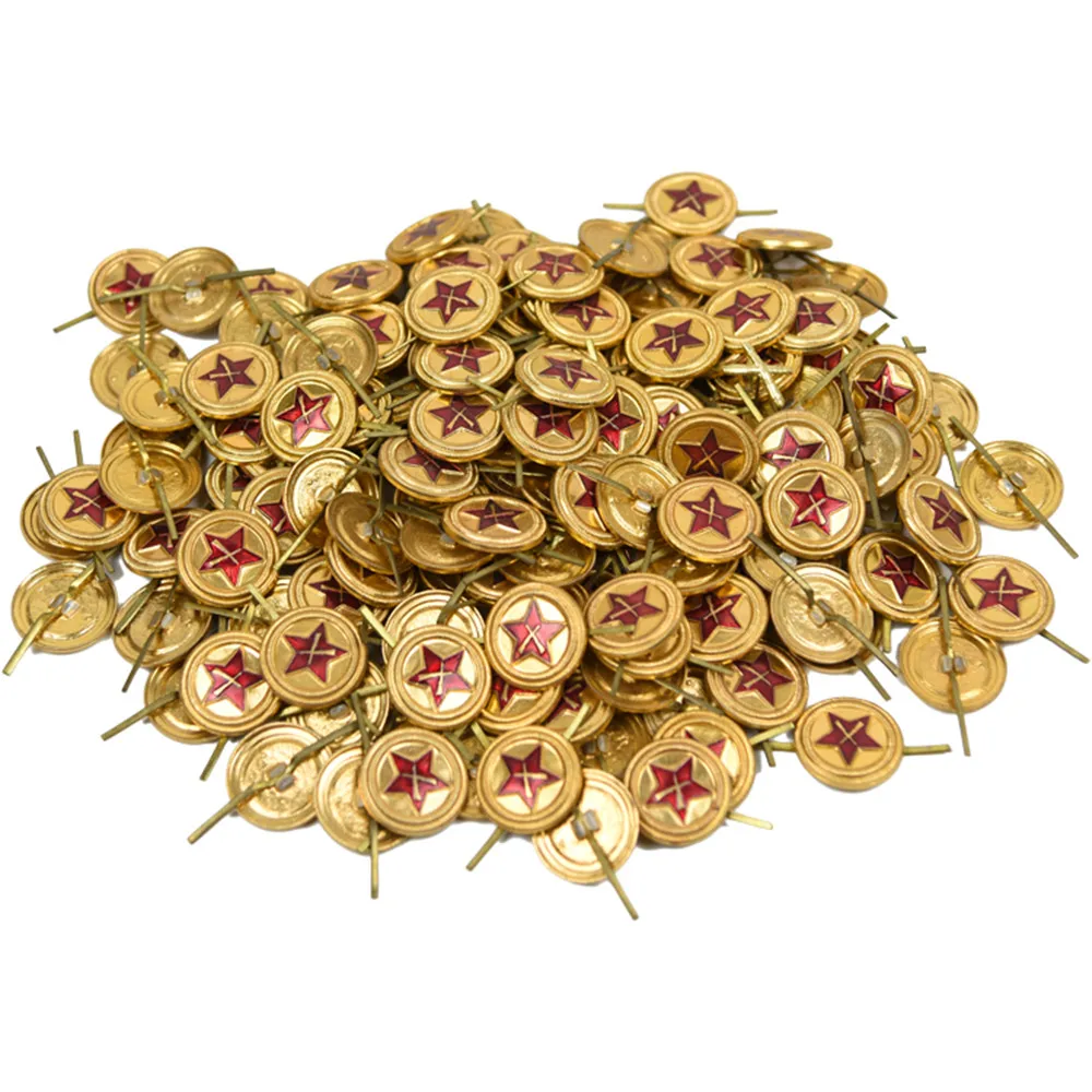 Значок для таракана Советского Союза металлическая звезда с двойным пистолетом