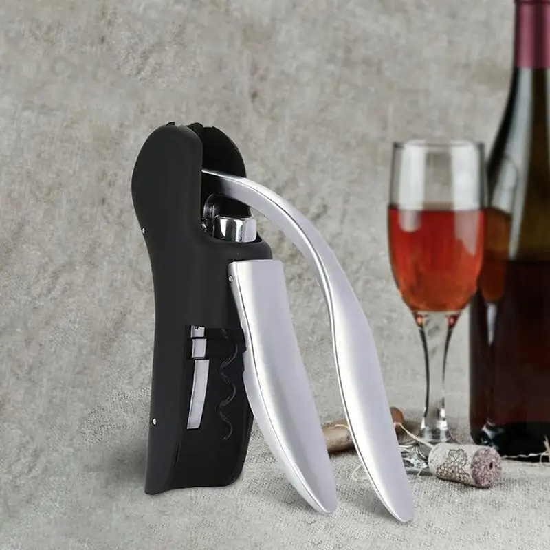 

Bottle Openers Foil Cutter Wine Tool Set Cork Drill Lifter Kit Wine Opener Bar Lever Corkscrew Kitchen Accessories