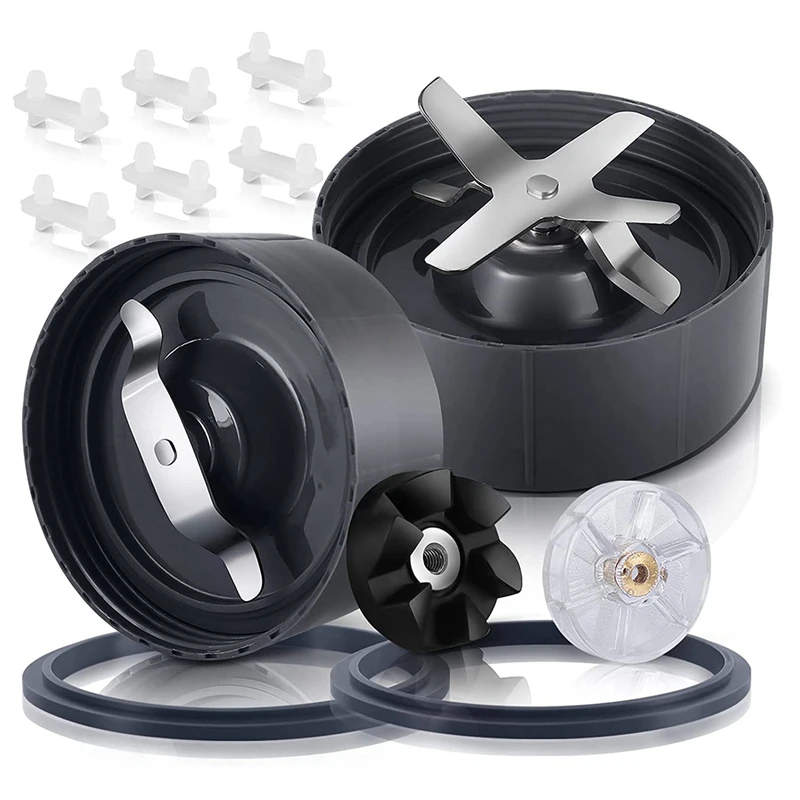 

Лезвие включает ударную прокладку шестерни и сменные детали для вязания кроше подходят для высокоскоростных блендеров NutriBullet 600 Вт и 900 Вт