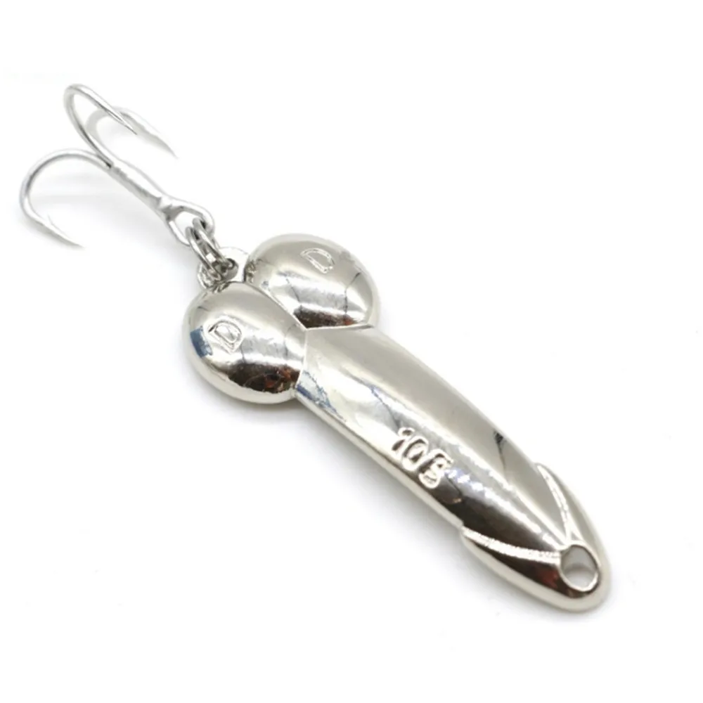 FISHINAPOT 1 шт. золотого и серебряного цвета металла DD ложка блестки Рыболовные