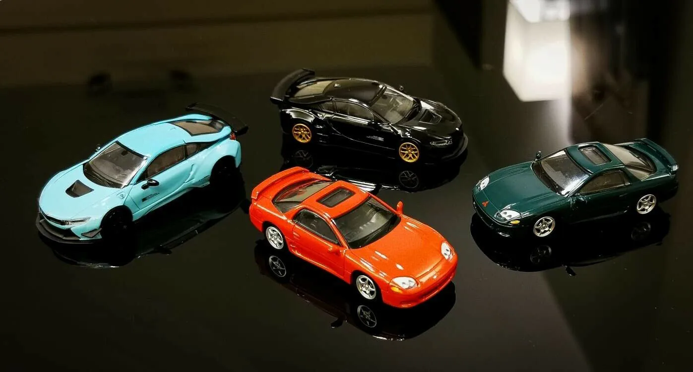 Новинка модель автомобиля из сплава под давлением GTO со шкалой 1/64 3000GT 7 см 3 дюйма