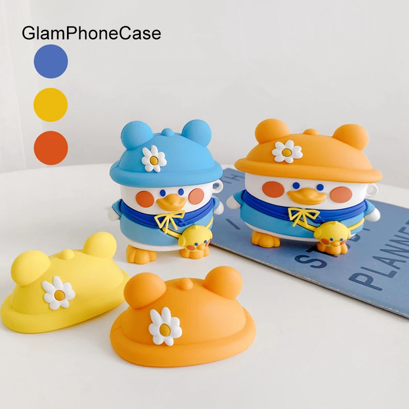 GlamPhone чехол шляпа утка свинья Airpods 1/ 2 pro Чехол|Аксессуары для наушников| |