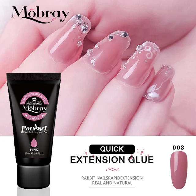 

Mobray 30ml Poly Nail Gel Set For Nail Extension Finger Quick Building Gel 9 Colors Polygels Extensions Acrylic Gel Polish Set
