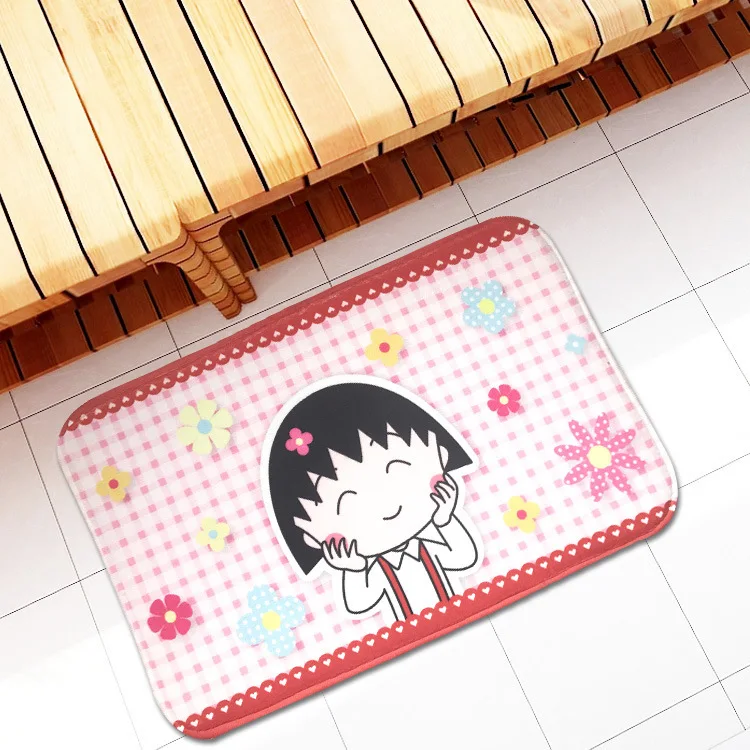 Коврик IVYYE из аниме Chi-bi Maruko 38x58 см декоративный коврик домашние коврики для