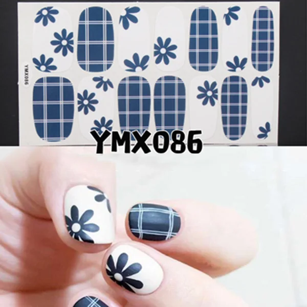 Мгновенный стикер для дизайна ногтей пленка фольга сделай сам маникюрный декор