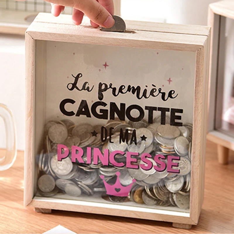 Деревянные копилки для денег домашний декор подарок детские | Дом и сад