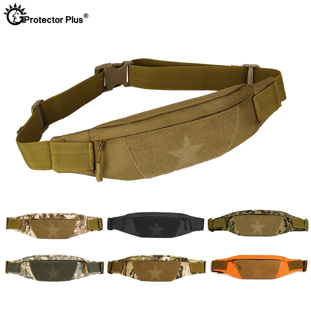 

PROTECTOR PLUS Tactical 5.5/6.5 inches phone Waist Bag Army Military Molle Shoulder Bags Outdoor Sports Hiking Running Crossbody