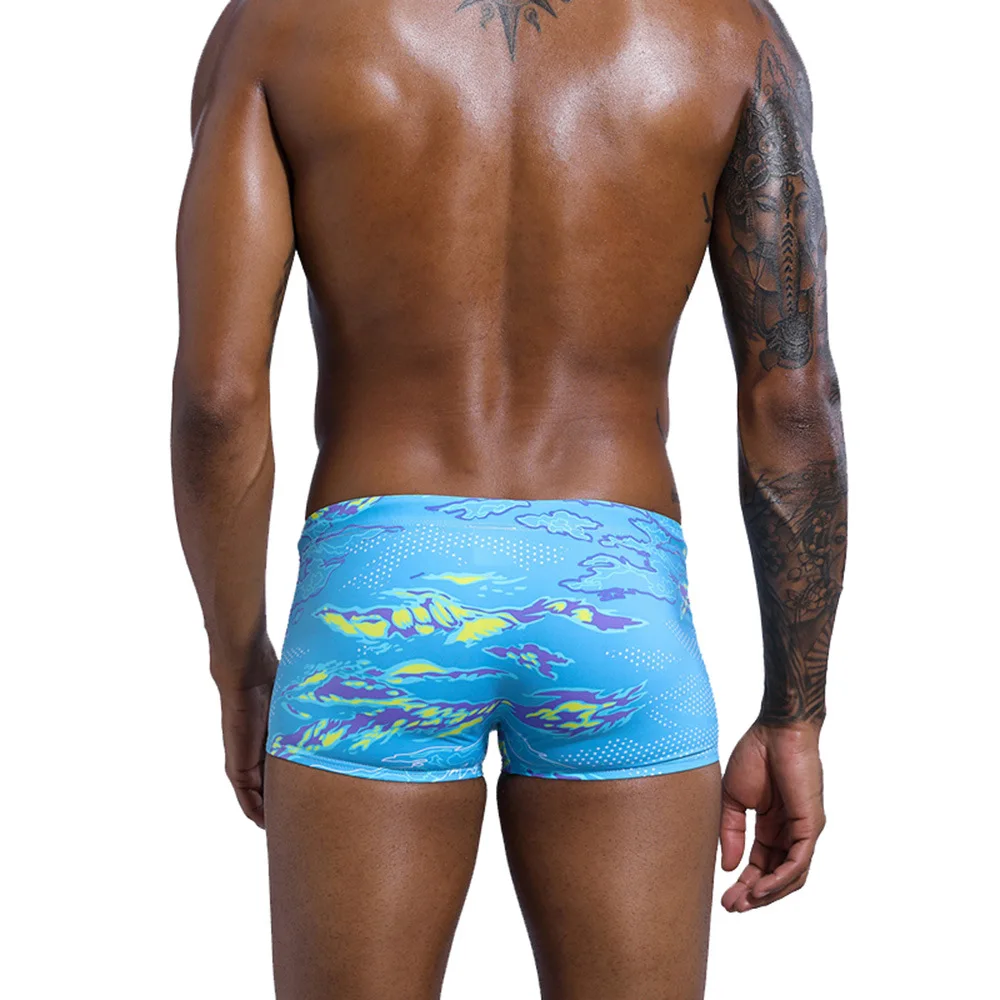 Мужские летние сексуальные плавки мужские трусы-боксеры с низкой посадкой