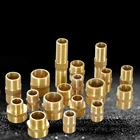 Латунный штуцер для труб-равномерный шестигранный ниппель 18 дюйма 14 дюйма 38 дюйма 12 дюйма 34 дюйма 1 дюйм Штекерный соединитель x Штекерный адаптер BSP для водяного газового масла