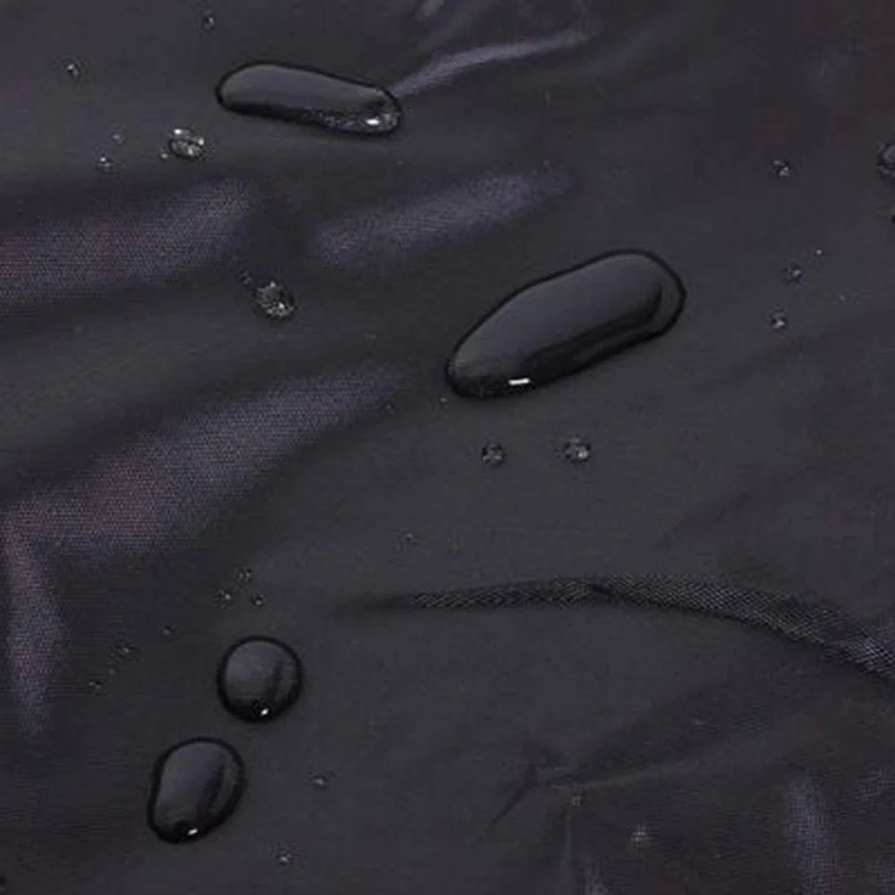 

Hot Sale Large Black Heavy Duty BBQ Cover Waterproof Barbecue Patio Grill Protector N66