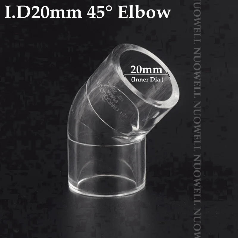 10 шт. прозрачные акриловые налокотники на 45 ° | Дом и сад