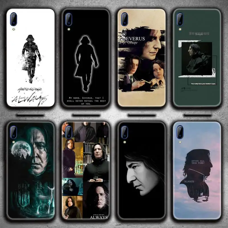 

Forever Snapes Alan Rickman Phone Case For Vivo Y91c Y17 Y51 Y67 Y55 Y7s Y81 Y19 Y97 Y93 V17 vivos5